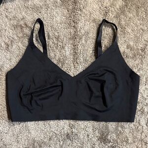 Calvin Klein Black V-Neck Bralette